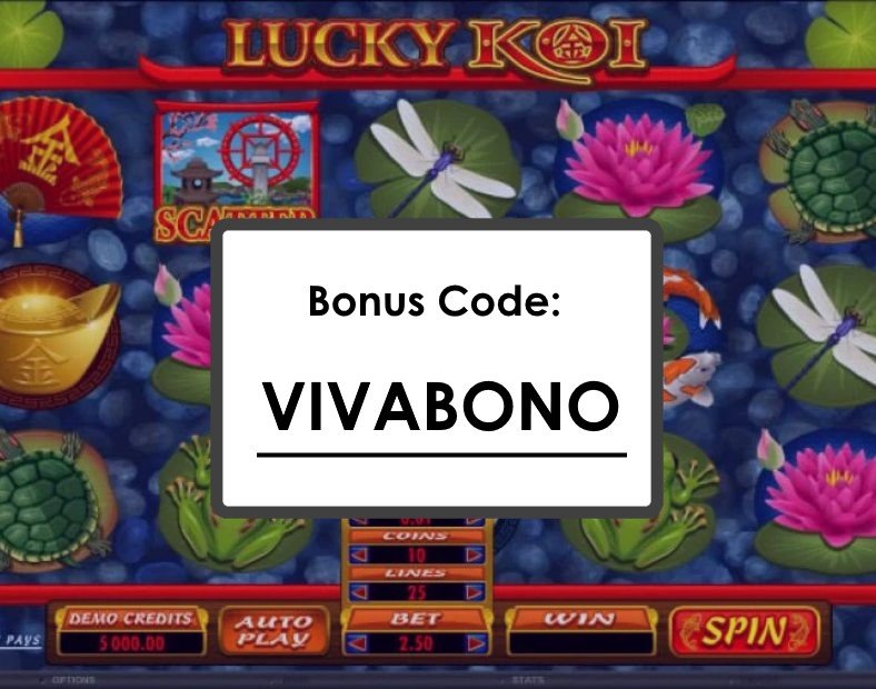 Lucky Koi Unveil Your Luck with Free Spins Up to 5x Multipliers